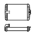 Радиатор отопителя MB W210 BEHR9101372 OE2108300661